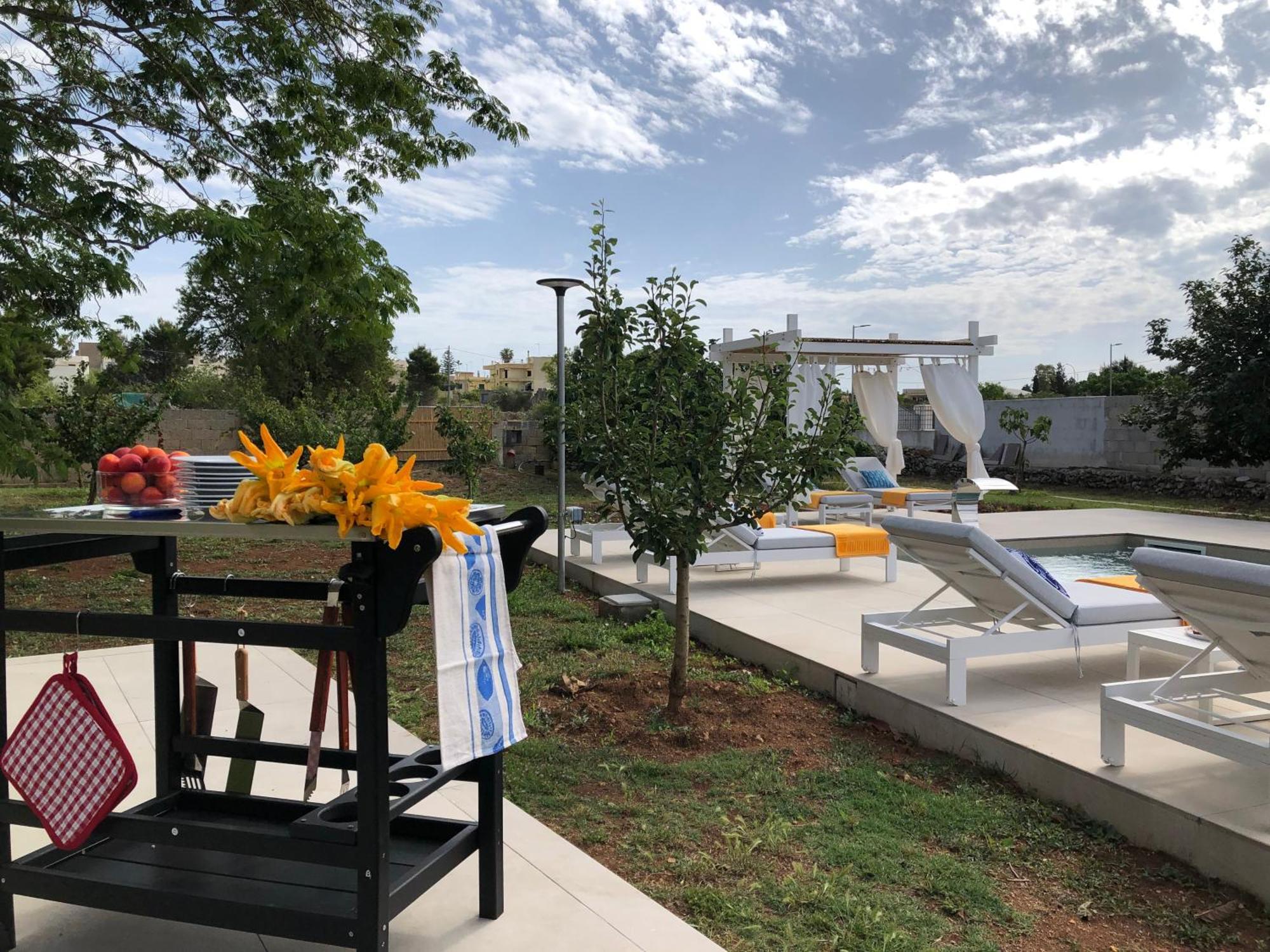 Casa Karina Sun&Pool&Relax Apartment Specchia Bagian luar foto