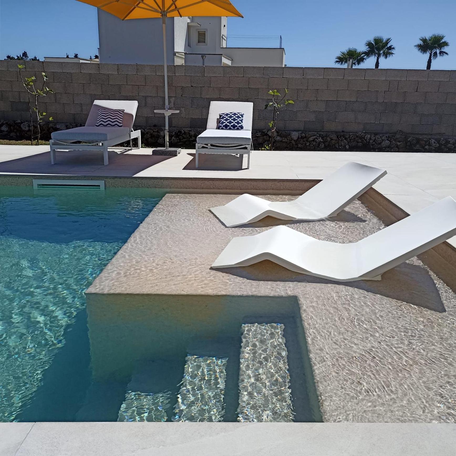 Casa Karina Sun&Pool&Relax Apartment Specchia Bagian luar foto