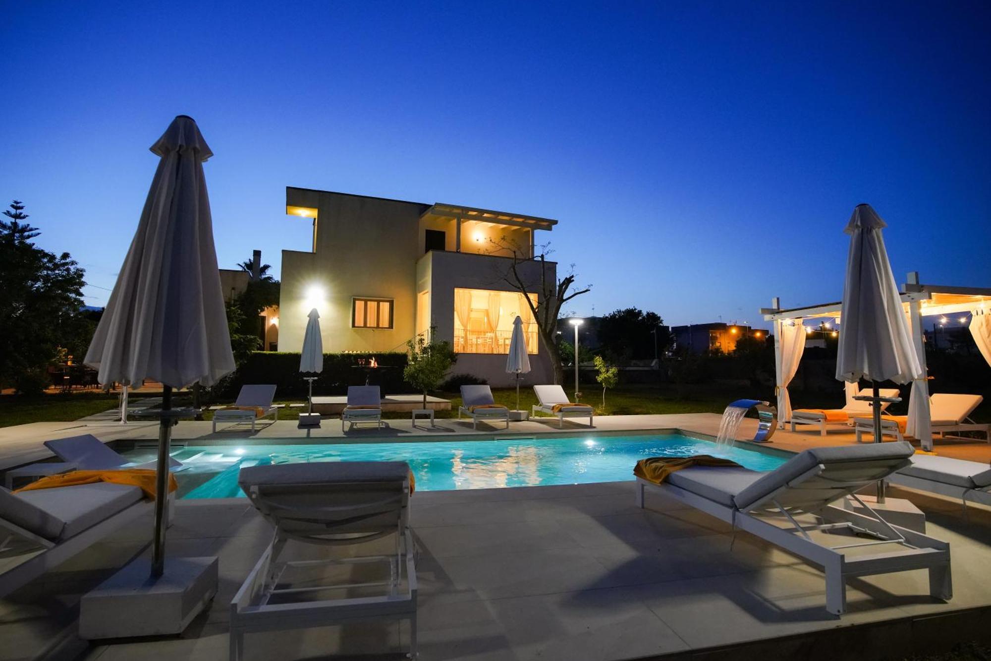 Casa Karina Sun&Pool&Relax Apartment Specchia Bagian luar foto