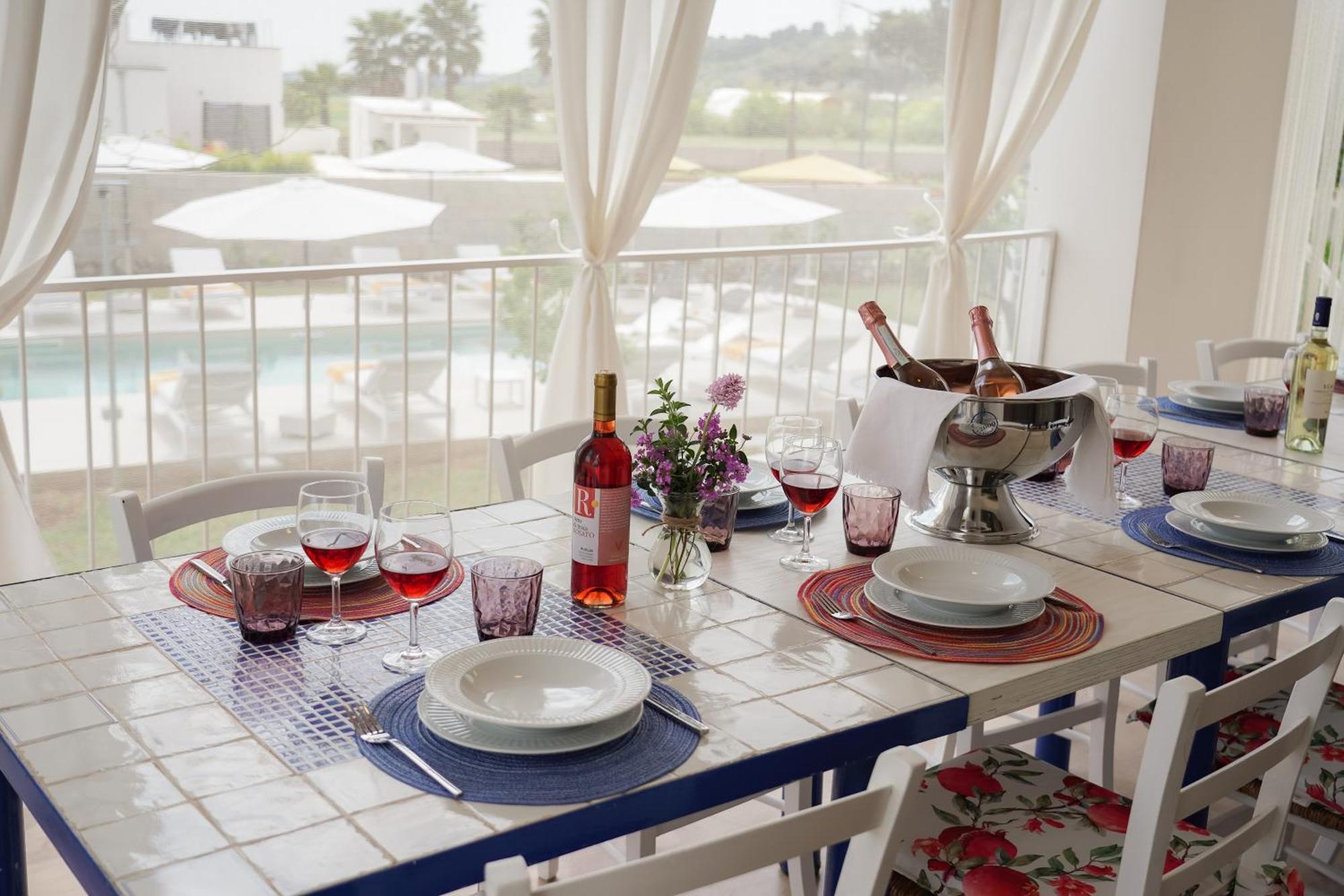 Casa Karina Sun&Pool&Relax Apartment Specchia Bagian luar foto