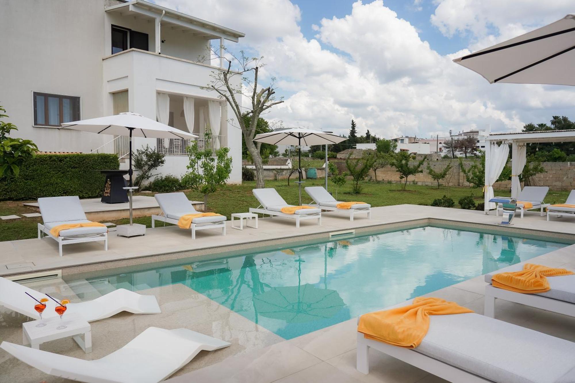 Casa Karina Sun&Pool&Relax Apartment Specchia Bagian luar foto